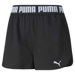 Short de Sport Puma Train Strong Woven Noir