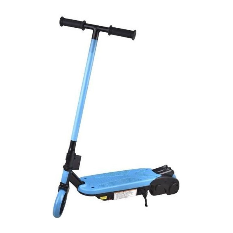 BIBEE Volt Trottinette Electrique Enfant - 80 watts - 12V - 6,5 Ah - Noir/Bleu