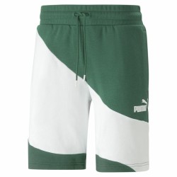 Short de Sport pour Homme Puma Power Cat Vert