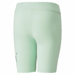 Leggings de Sport pour Enfants Puma  Ess Logo Aigue marine