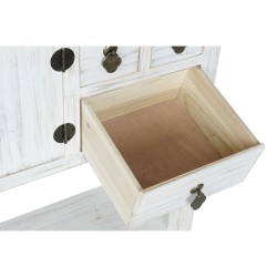 Console DKD Home Decor Blanc Naturel Sapin Bois MDF 95 x 24 x 79 cm