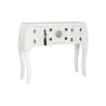 Console DKD Home Decor Blanc Naturel Sapin Bois MDF 98 x 26 x 80 cm