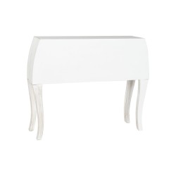 Console DKD Home Decor Blanc Naturel Sapin Bois MDF 98 x 26 x 80 cm