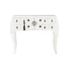 Console DKD Home Decor Blanc Naturel Sapin Bois MDF 98 x 26 x 80 cm