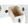 Console DKD Home Decor Blanc Naturel Sapin Bois MDF 98 x 26 x 80 cm