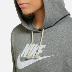 Sweat à capuche femme Nike Sportswear Gym Vintage Gris foncé