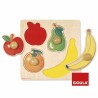 Puzzle Enfant Diset    Bois Fruits