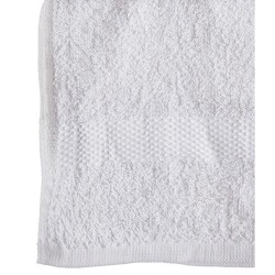 Serviette de toilette Blanc 30 x 50 cm (12 Unités)