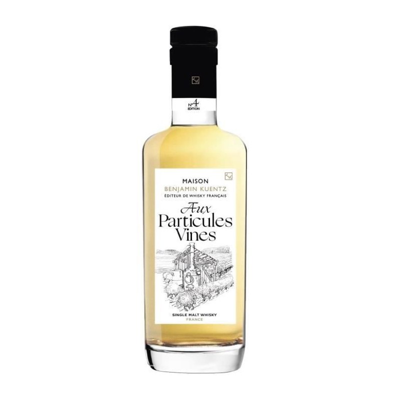 Benjamin Kuentz - Aux Particules Vines - Edition 4 - Whisky Single Malt - 50 cl - 46,0 % Vol.