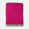 Serviette de plage Benetton  BE NO VELOUR 90 x 160 cm Fuchsia 100 % coton