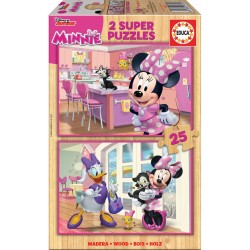 Set de 2 Puzzles   Minnie...