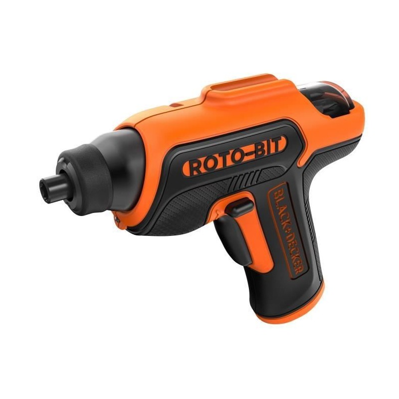 Tournevis Electrique 3,6V BLACK+DECKER (Livré en Boite Métallique + 8 Embouts de Vissage) - CS36BST-QW