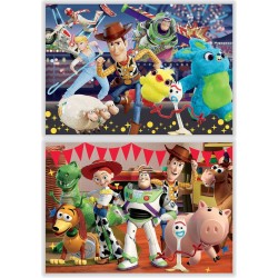 Set de 2 Puzzles   Toy Story Ready to play         100 Pièces 40 x 28 cm  