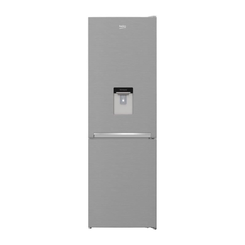 Réfrigérateur congélateur bas BEKO CRCSA366K40DXBN - 343 L (223+120) - métal brossé