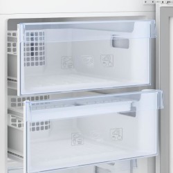 Réfrigérateur congélateur bas BEKO CRCSA366K40DXBN - 343 L (223+120) - métal brossé