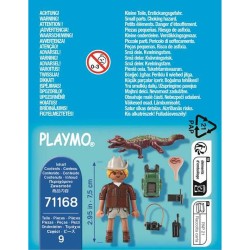 Playset Playmobil Special Plus: Researcher with Alligator 71168 9 Pièces