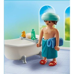 Playset Playmobil Special Plus: Man in the Bathroom 71167 13 Pièces