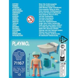 Playset Playmobil Special Plus: Man in the Bathroom 71167 13 Pièces