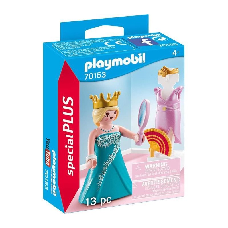 PLAYMOBIL 70153 - Magic - Spécial Plus - Princesse avec mannequin