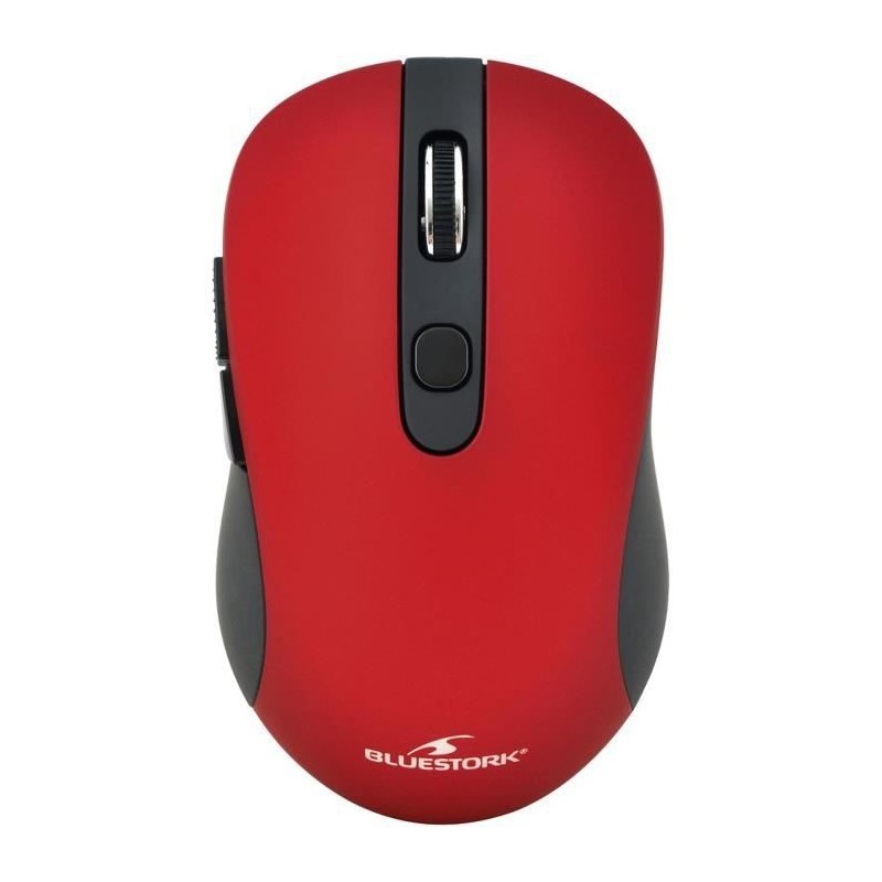 Souris Sans Fil - 2,4 GHz - bouttons - Rouge