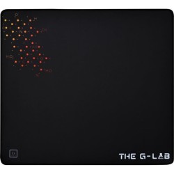 THE G-LAB PAD-CEASIUM Tapis de souris Gaming L 450x400x4mm avec gomme anti-dérapante