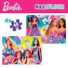 Set de 4 Puzzles Barbie MaxiFloor 192 Pièces 35 x 1,5 x 25 cm