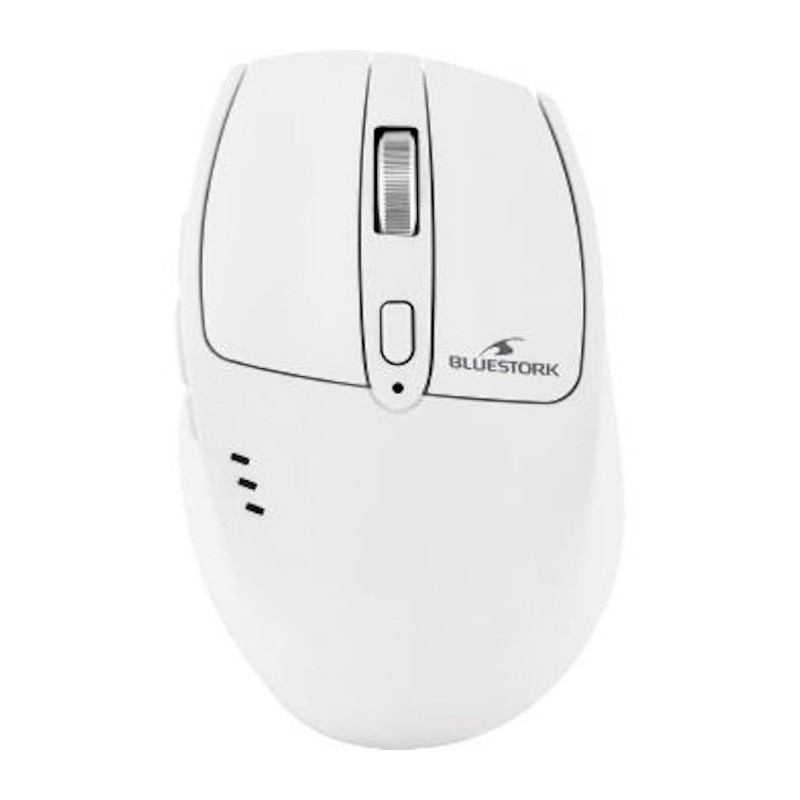 Souris sans fil - BLUESTORK - 2.4 GHz - 5 boutons - Blanc - M-WL-R2-W