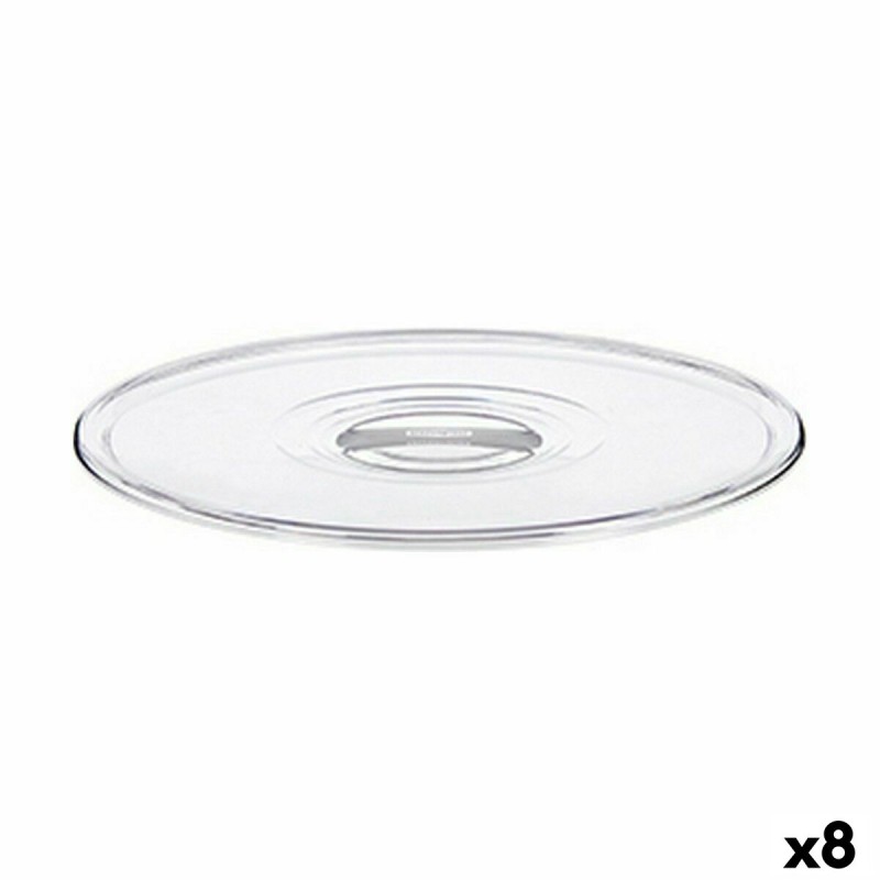 Couvercle Stefanplast Tosca Transparent Plastique 29,5 x 2 x 29,5 cm (8 Unités)