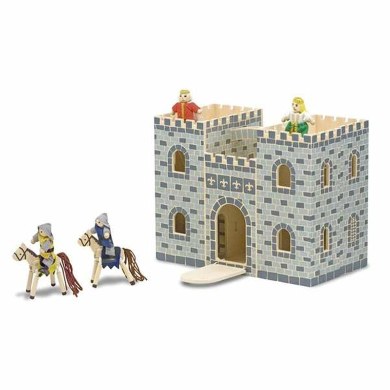 Playset Melissa & Doug 13702 Château Pliable Ordinateur portable 35 x 26 x 20 cm