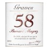 Bernard Magrez 58 2019 AOP Graves - Vin rouge de Graves