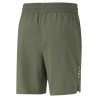 Short de Sport Puma Studio Foundation Vert Olive Homme