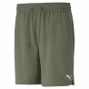 Short de Sport Puma Studio Foundation Vert Olive Homme