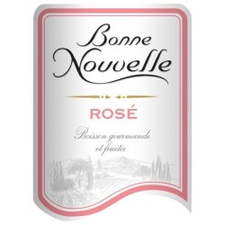 Bonne Nouvelle - Classique - Rosé - Boisson a Base de Raisin - Sans Alcool