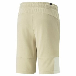 Short de Sport Puma  Essentials Block Tape Gris Homme