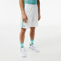 Short de Sport Lacoste Sport Regular Fit Blanc Homme