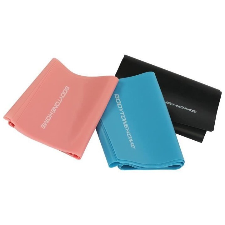 BODYTONE - DRBM - BANDES ÉLASTIQUES 3 NIVEAUX DE RÉSISTANCE 120 X 15