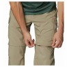 Pantalon de sport long Columbia Silver Ridge  Montagne Marron