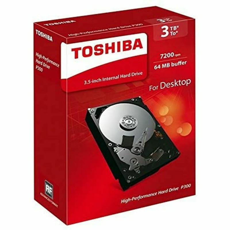 Disque dur Toshiba HDWD130EZSTA 3,5" 3 TB