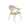 Chaise DKD Home Decor Beige Naturel 46 x 47 x 80 cm