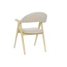 Chaise DKD Home Decor Beige Naturel 46 x 47 x 80 cm