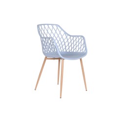 Chaise DKD Home Decor Bleu...