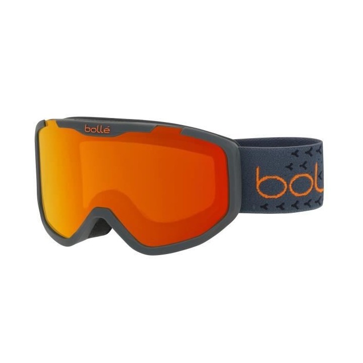 BOLLE Masque de ski Rocket Plus Matte - Enfant - Gris et orange