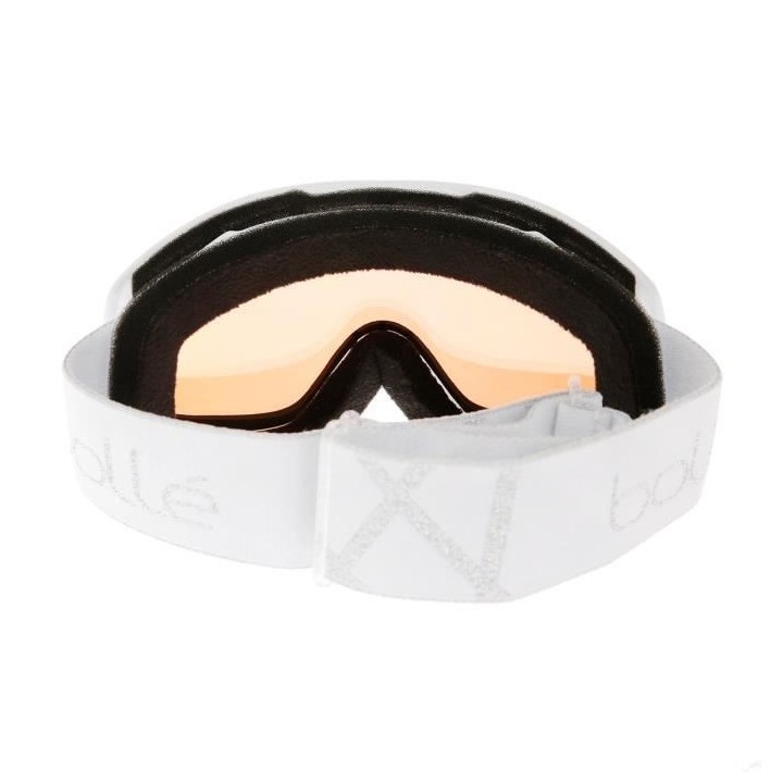 BOLLE Masque de ski Sierra Shiny - Femme - Blanc et argent