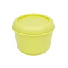 Récipient de Conservation des Aliments Milan Sunset Jaune Plastique 250 ml Ø 10 x 7 cm