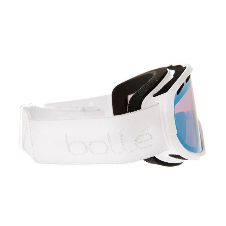 BOLLE Masque de ski Sierra Shiny - Femme - Blanc et argent