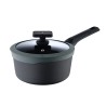 Casserole avec couvercle Masterpro  GASTRO REECO MP Noir Aluminium