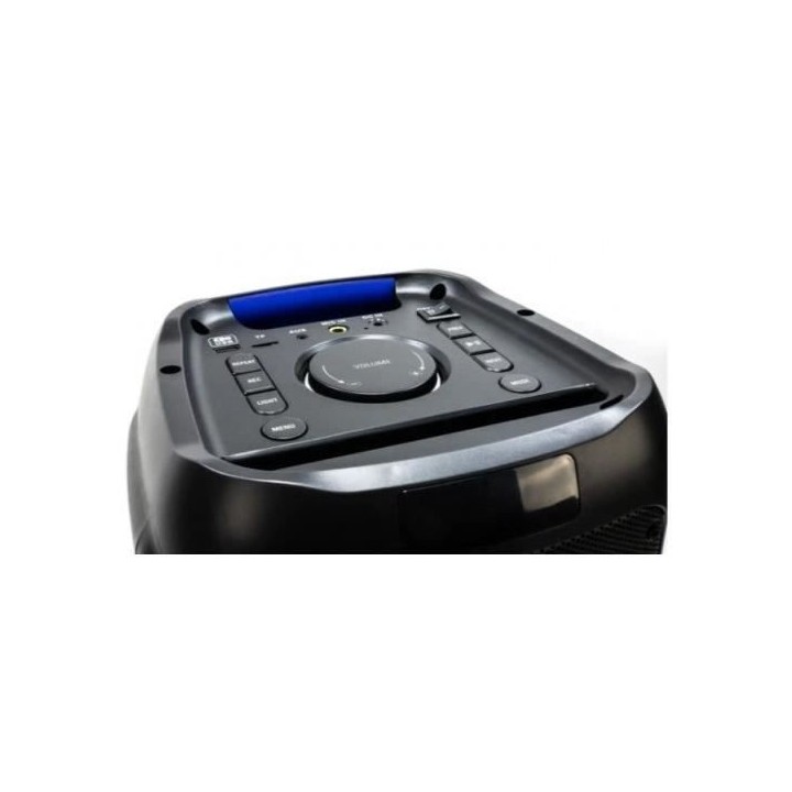 BOOST Enceinte Active Autonome avec Bluetooth 2x 16 cm, USB, TF, AUX,