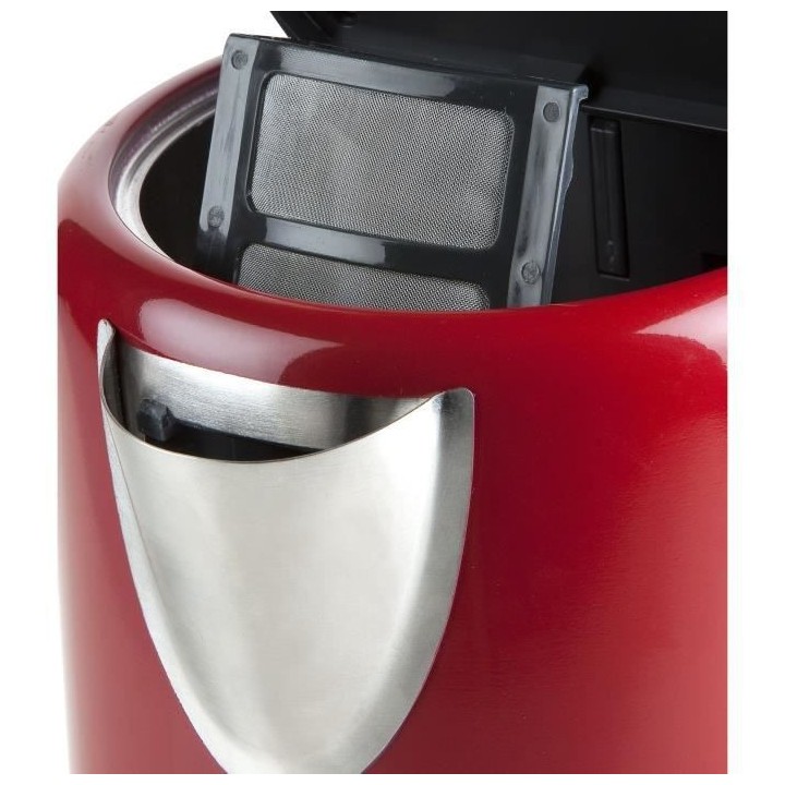 Bouilloire BORETTI - Rouge - 1,7L - 2200W B511