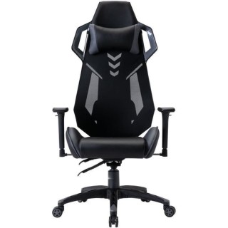 REACTOR Chaise gaming de bureau réglable en hauteur - Tissu maille et