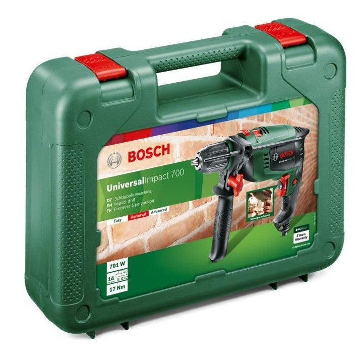 BOSCH Perceuse a percussion UniversalImpact 700 - 700 W